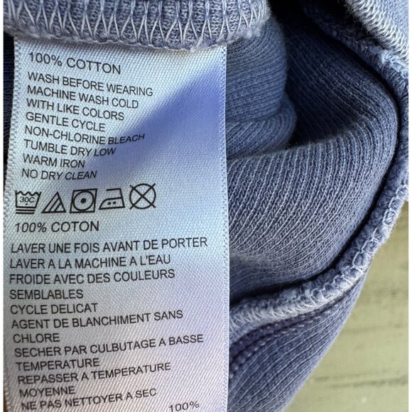 Tommy Bahama Blue Cotton Half Zip Pullover – Women’s Small, Coastal Classic - Picture 3 of 10